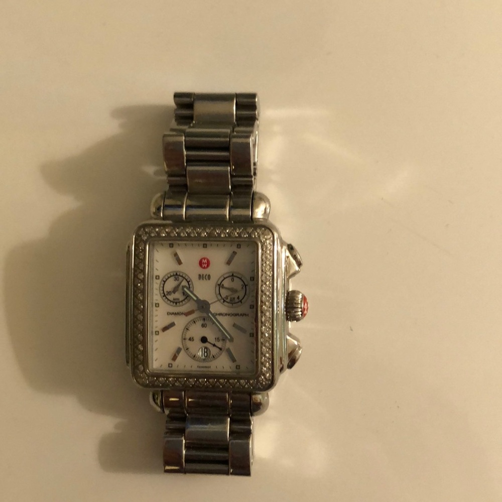Michele Deco Diamond Watch